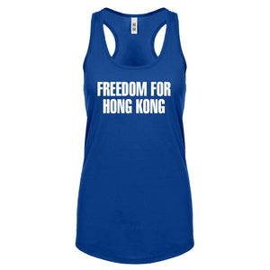 Freedom for Hong Kong Womens Racerback Tank Top