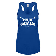 Racerback Tribe Goals Womens Tank Top