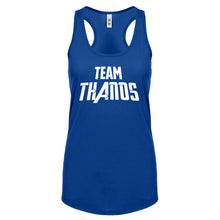 TEAM THANOS Womens Racerback Tank Top