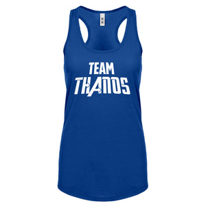 TEAM THANOS Womens Racerback Tank Top