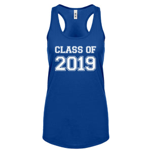Racerback Class of 2019 Womens Tank Top