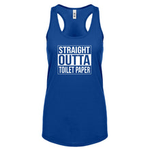 Straight Outta Toilet Paper Womens Racerback Tank Top