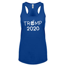 Trump 2020 Juice Box Womens Racerback Tank Top
