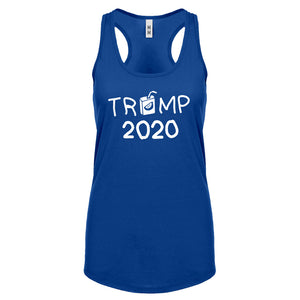 Trump 2020 Juice Box Womens Racerback Tank Top
