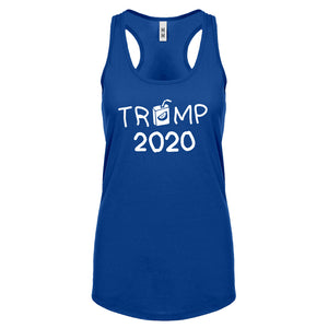 Trump 2020 Juice Box Womens Racerback Tank Top