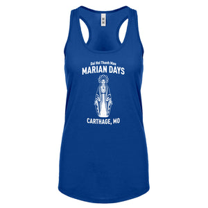 Marian Days Womens Racerback Tank Top