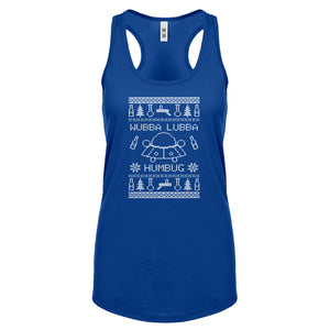 Racerback Wubba Lubba Humbug Womens Tank Top