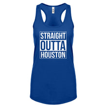 Straight Outta Houston Womens Racerback Tank Top