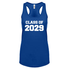 Class of 2029 Womens Racerback Tank Top