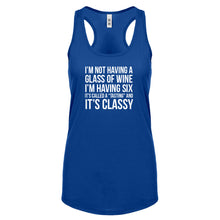 Its Called a Tasting and It's Classy Womens Racerback Tank Top