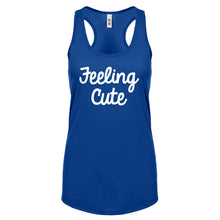 Feeling Cute Womens Racerback Tank Top