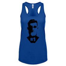 Number One Womens Racerback Tank Top