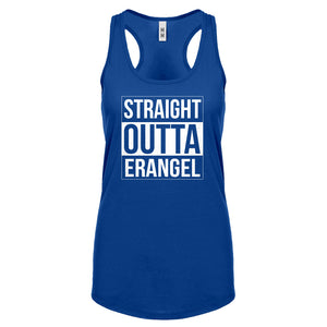 Racerback Straight Outta Erangel Womens Tank Top