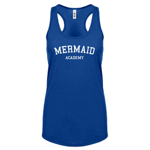 Racerback Mermaid Academy Womens Tank Top
