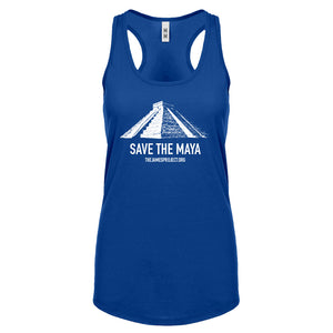 Save the Maya Womens Racerback Tank Top