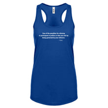 Governed by your Inferiors Womens Racerback Tank Top