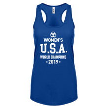 World Soccer Champs 2019 Womens Racerback Tank Top