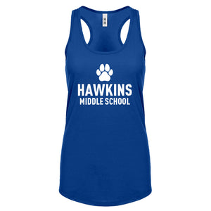 Hawkins Middle School Womens Racerback Tank Top