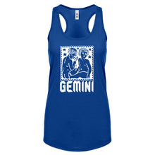 Racerback Gemini Zodiac Astrology Womens Tank Top