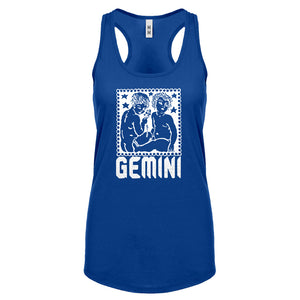 Racerback Gemini Zodiac Astrology Womens Tank Top