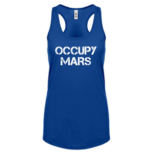Occupy Mars Womens Racerback Tank Top