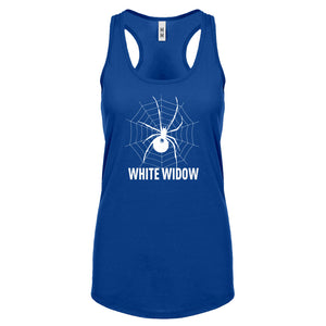 Racerback White Widow Womens Tank Top