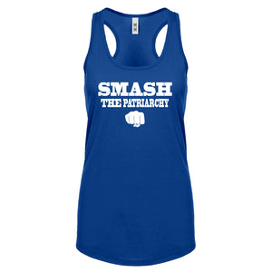 Smash the Patriarchy Womens Racerback Tank Top
