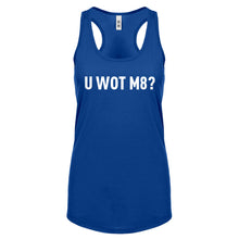Racerback U Wot M8 Womens Tank Top