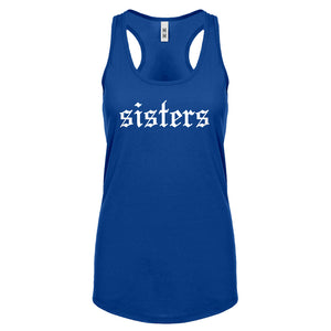 SISTERS Womens Racerback Tank Top
