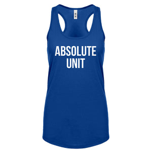 Absolute Unit Womens Racerback Tank Top