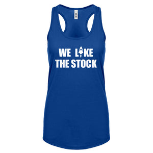 WE LIKE THE STOCK Womens Racerback Tank Top