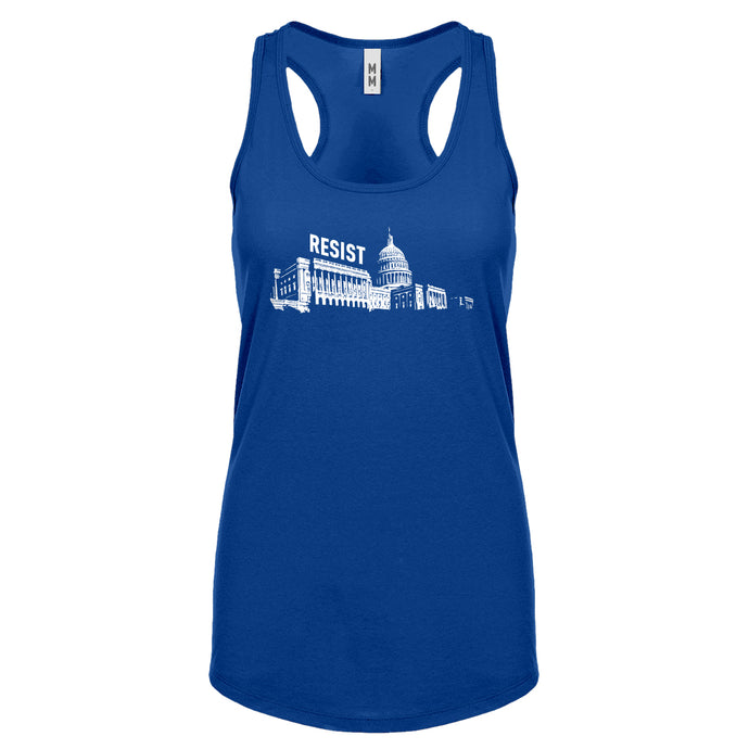 Racerback Resist Capitol Womens Tank Top