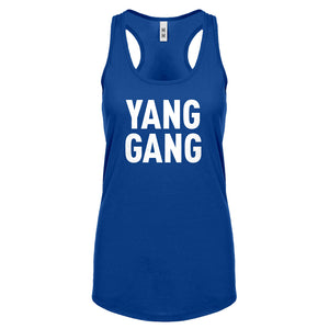 Yang Gang Womens Racerback Tank Top