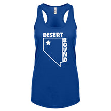 Desert Bound Nevada Womens Racerback Tank Top