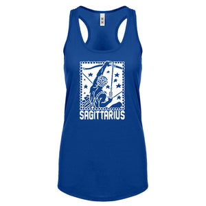 Racerback Sagittarius Zodiac Astrology Womens Tank Top