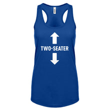 Two Seater Womens Racerback Tank Top