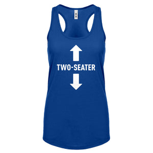 Two Seater Womens Racerback Tank Top