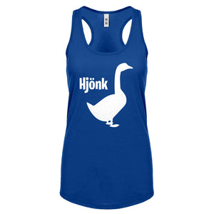 GOOSE HJONK Womens Racerback Tank Top
