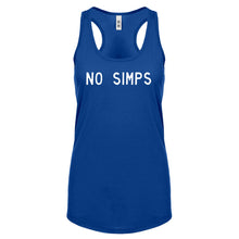 No Simps Womens Racerback Tank Top