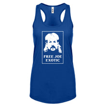 Free Joe Exotic Womens Racerback Tank Top