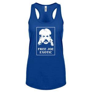 Free Joe Exotic Womens Racerback Tank Top