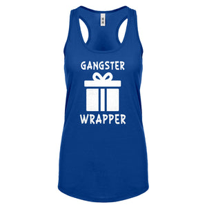 Gangster Wrapper Womens Racerback Tank Top