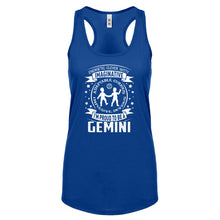 Racerback Gemini Astrology Zodiac Sign Womens Tank Top
