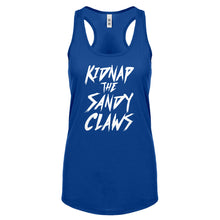 Kidnap the Sandy Claws Womens Racerback Tank Top