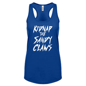 Kidnap the Sandy Claws Womens Racerback Tank Top