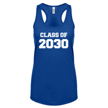 Class of 2030 Womens Racerback Tank Top