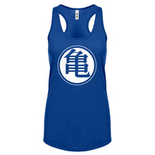 Kame House Turtle School Womens Racerback Tank Top