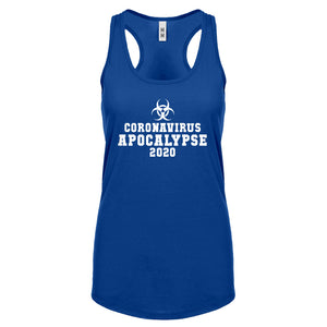Coronavirus Apocalypse 2020 Womens Racerback Tank Top
