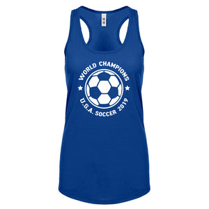 Women's World Cup Champions Womens Racerback Tank Top
