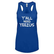 Racerback Yall Need Yeezus Womens Tank Top